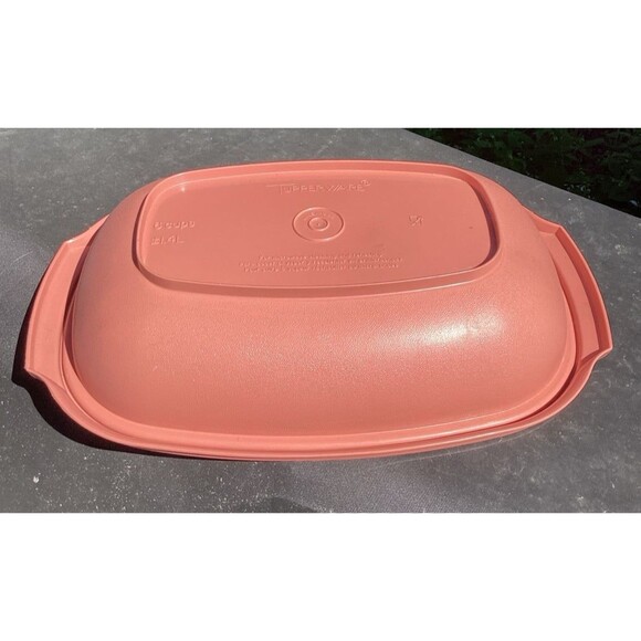Tupperware Vintage Micro Steamer Microwave 6 Cups Mauve Pink - Picture 6 of 12